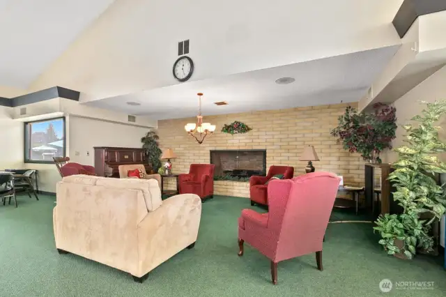 Clubhouse Gathering Room.