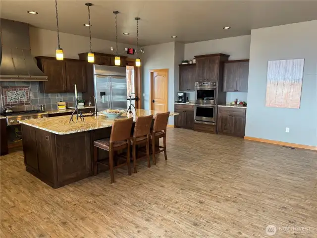 Large kitchen in Clubhouse