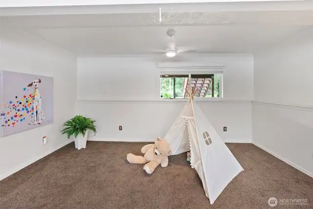 Lower level bonus room