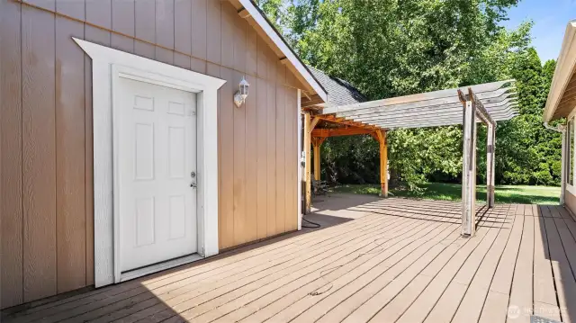 Back deck