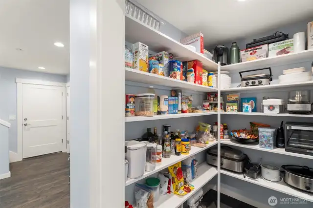 Custom Walk-In Pantry