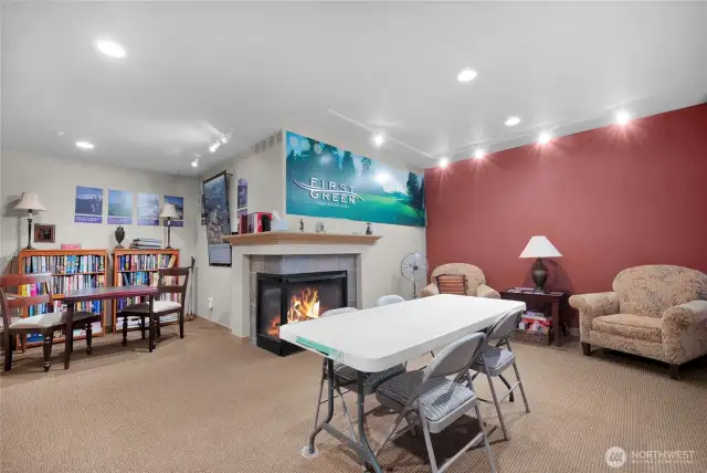 Community room and Library located in Building 1 for your use.