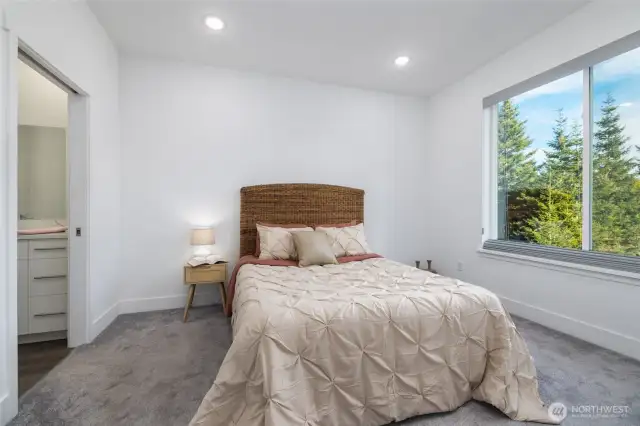Primary bedroom  on upper level