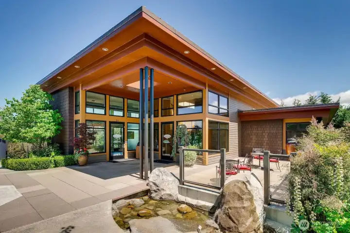 The main clubhouse, The Charter Club features . . .