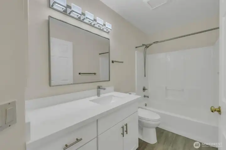 Second bathroom upstairs