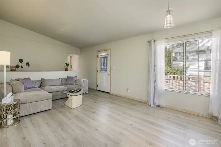 main room on the upper level