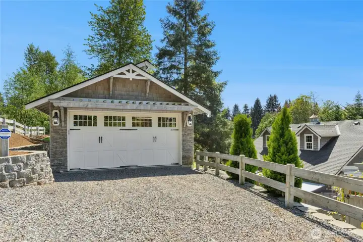 2-car garage.