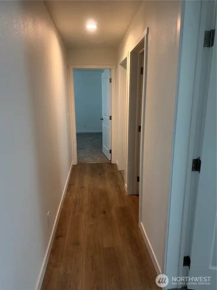 Hallway to bedrooms.