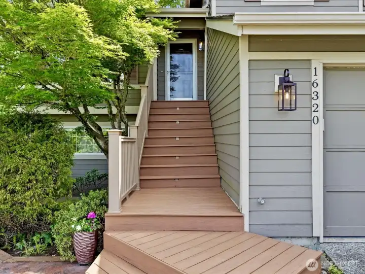 Composite stairs and decks; long-lasting and low maintenance