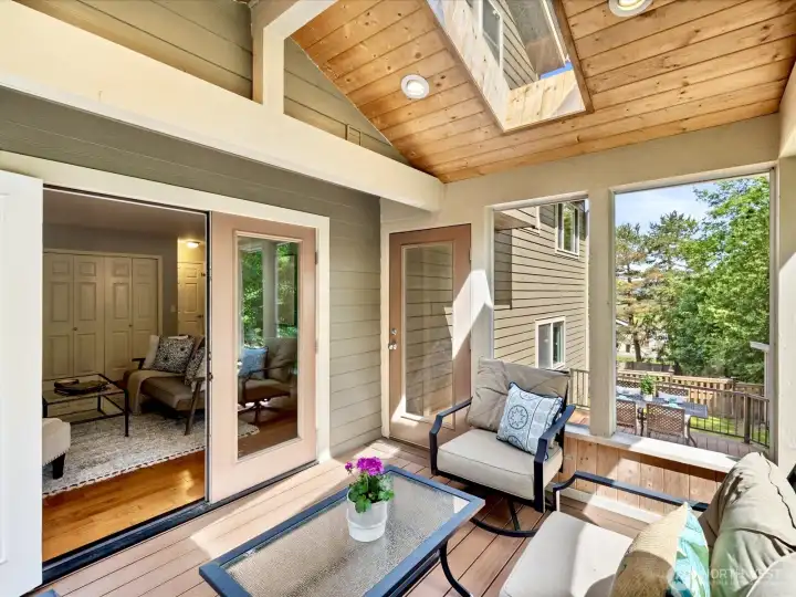 A terrific space to enjoy year-round!