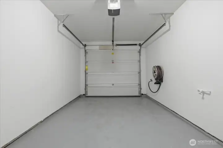one car attached garage one car attached garage