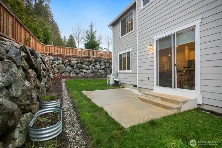 Beautiful backyard! Beautiful backyard!