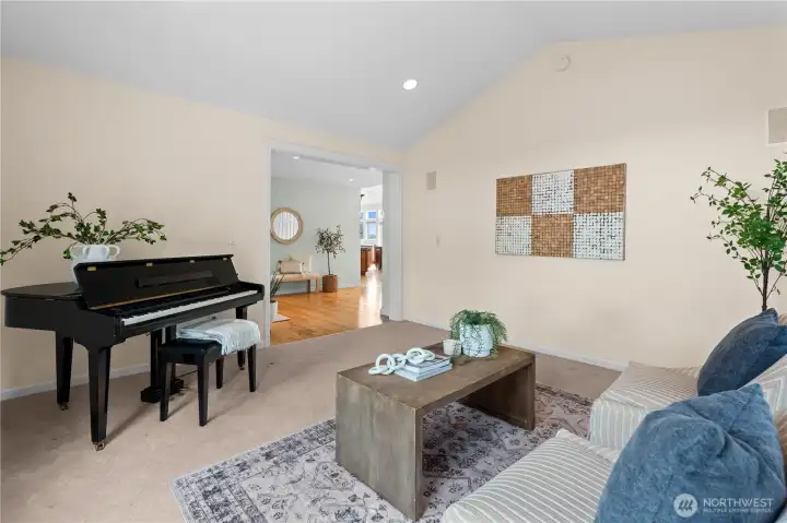 Form Living Room off Entry