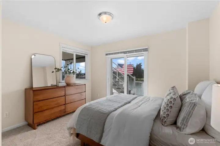 Bedroom 2 with Deck access