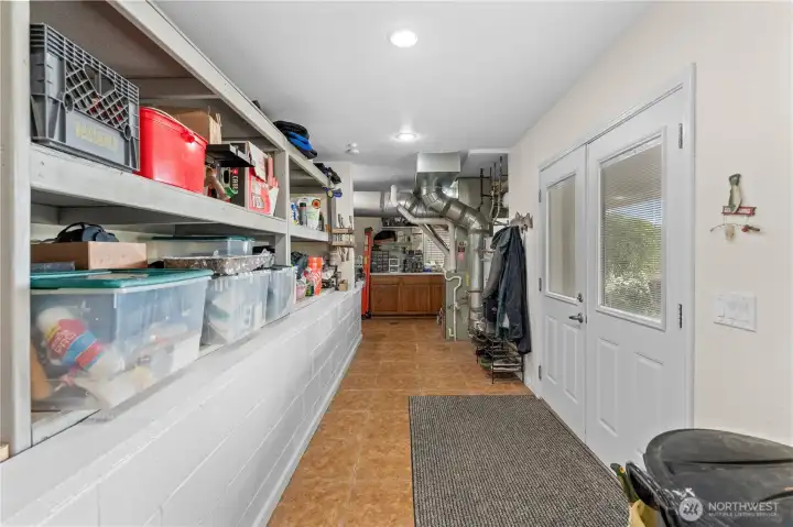 Finished Basement with Heating and Cooling