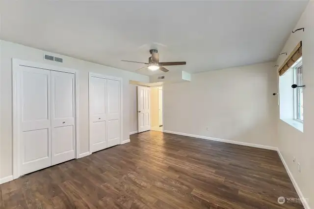 Generously-sized fourth bedroom