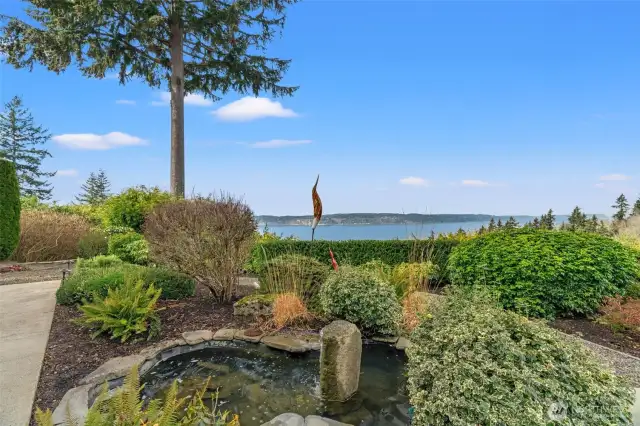 Water feature.