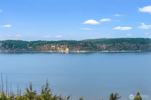 Watch the eagle soar and marine traffic drift by.