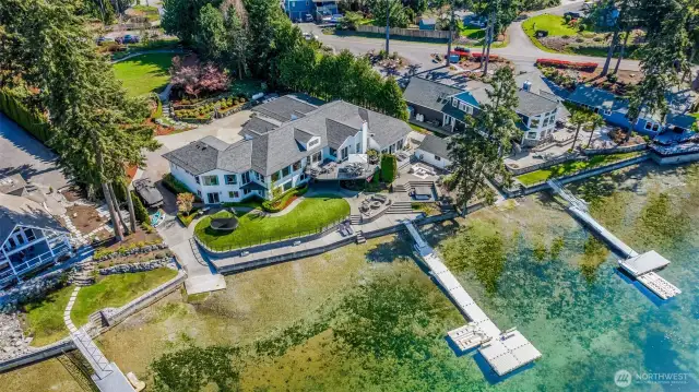 Sitting on 1.5 acres - it's the best of all worlds