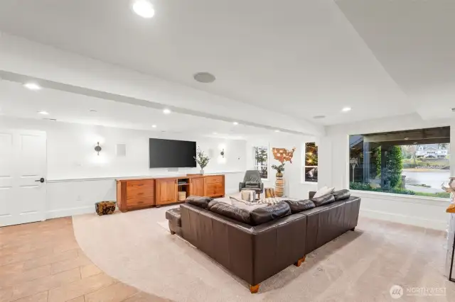 So much space to host family and friends on game day
