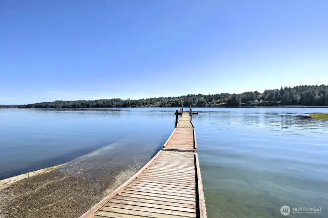 Community dock on Puget Sound
