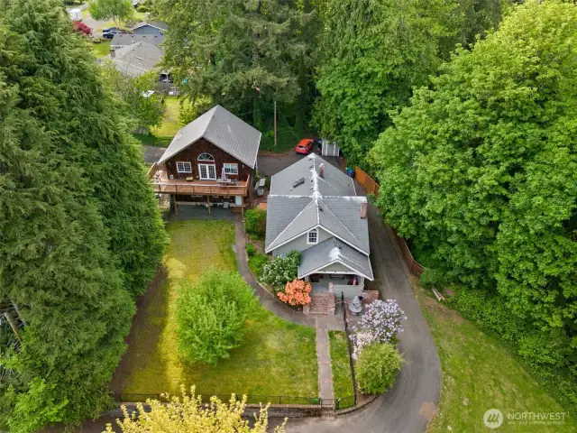 505 8th Ave, Shelton, WA  1930's classic craftsman with 1000sf ADU above the detached garage.
