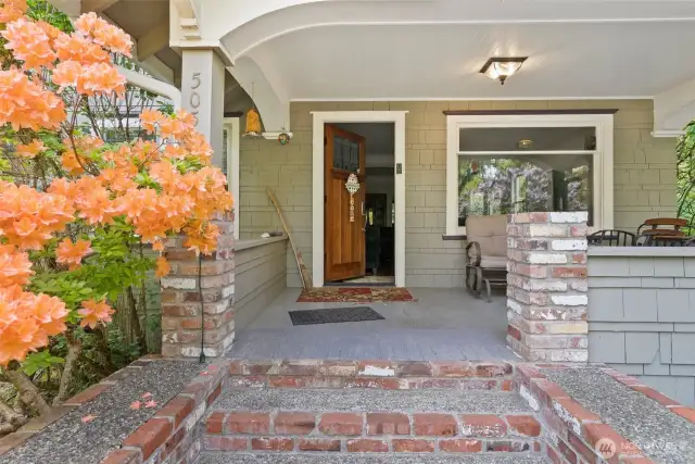 Welcome to this classic home.  Even the bricks have historical significance.