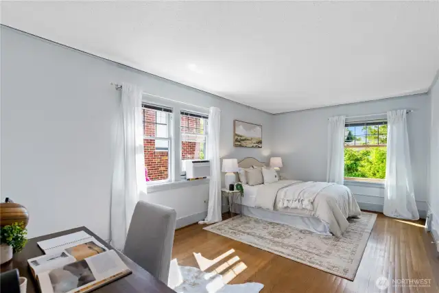 More windows and light including an Andersen window that tilts to allow easy cleaning.