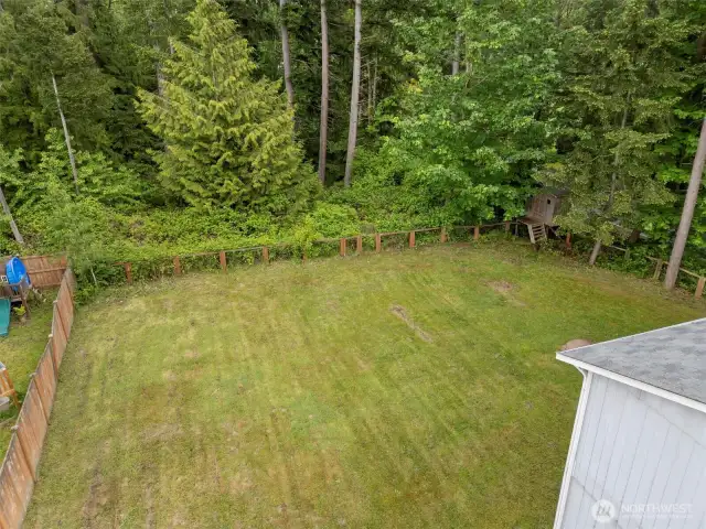Large Fenced Yard