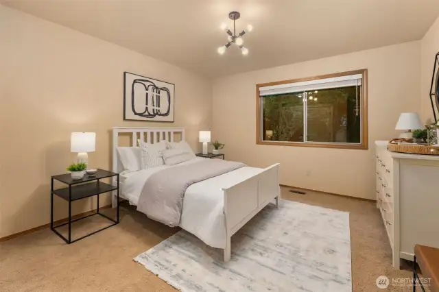 Second Bedroom - perfectly sized for guests or kids