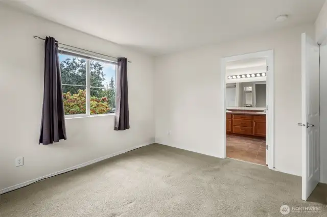 Another view of the Primary Bedroom showing the attached bathroom.