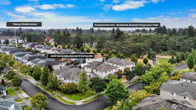 Fabulous location - walking distance to schools and PowderWorks Park.