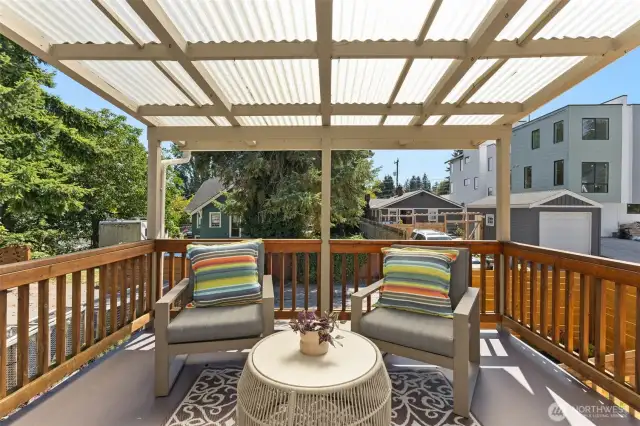 Deck off Primary