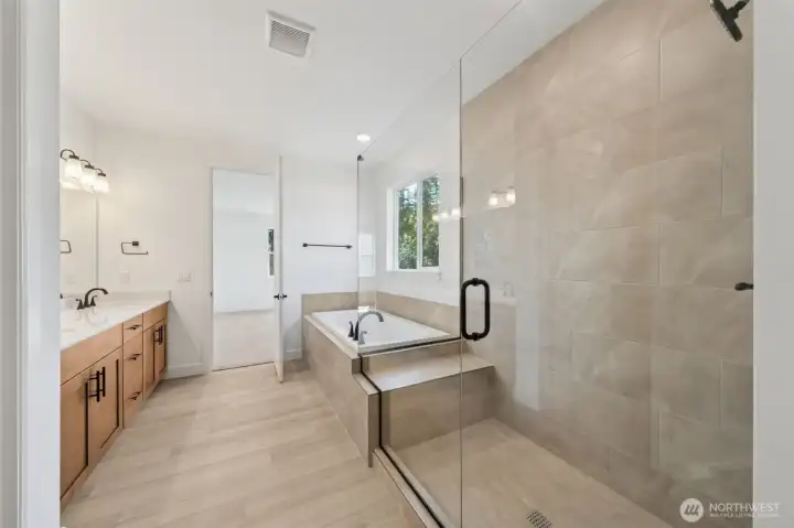 Primary Bath - Actual Home