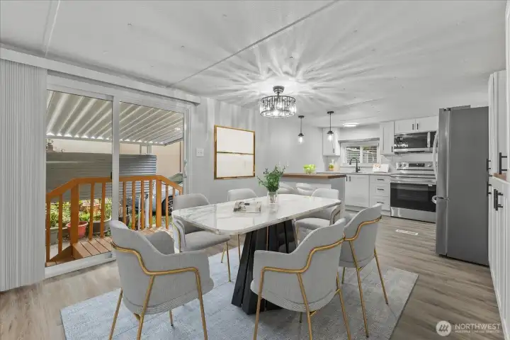 Brand New Kitchen with Dining area
