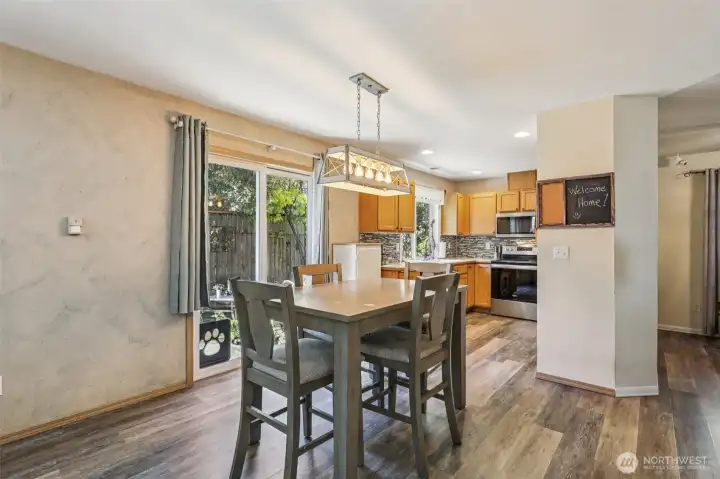 Dining area