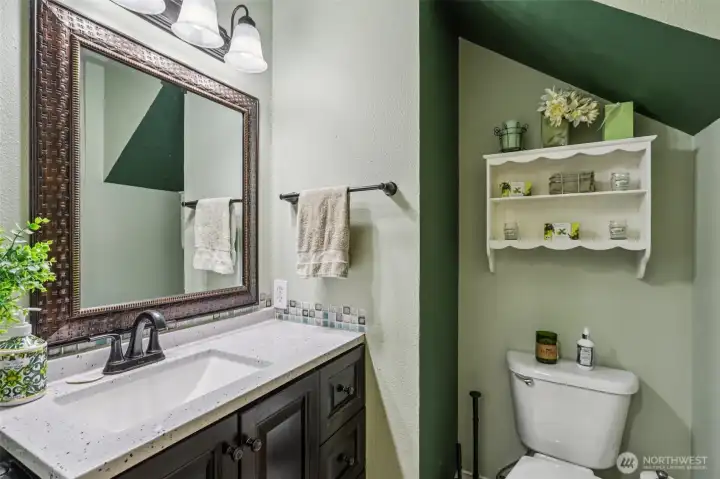half bath on main floor