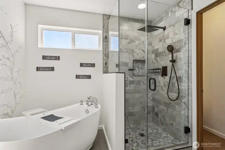 Tile shower