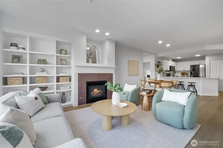 Freshly updated and move-in ready.