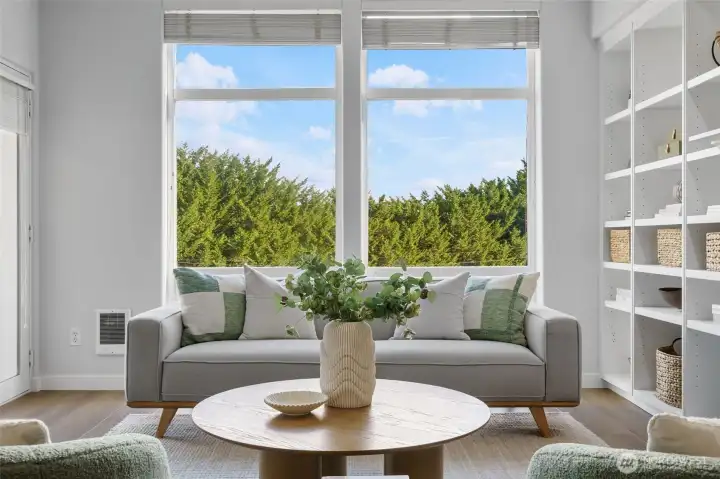 Light, bright and private.