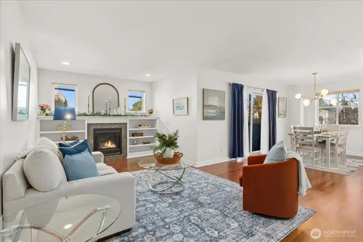 Spacious & Light Filled main living space.