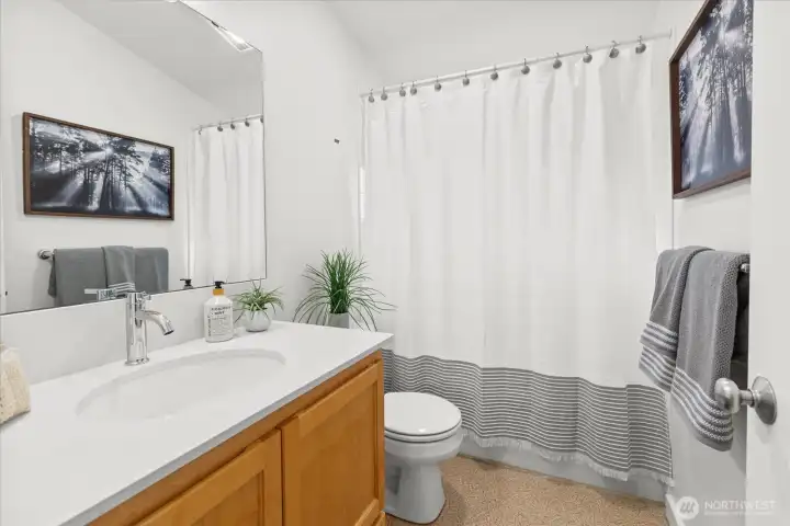 Upper Level Bathroom. 2 of 3 FULL Baths!