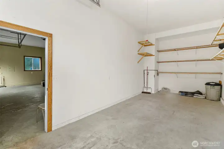 Additional shop space.