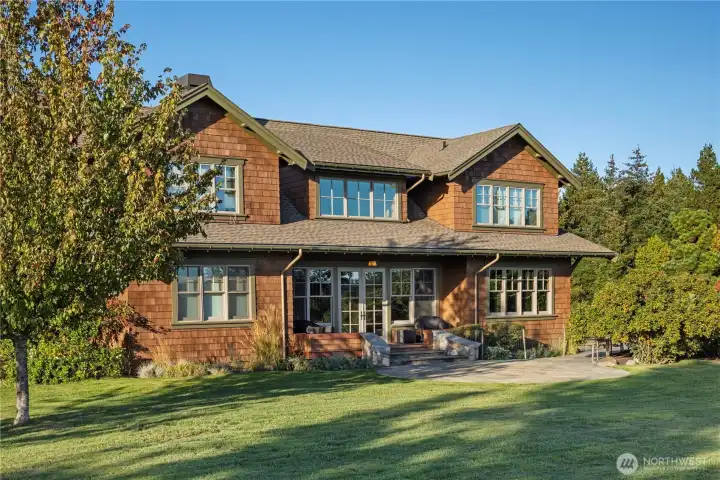 4-bedroom home is surrounded by peaceful valley views, manicured grounds, and end-of-road privacy just minutes from town.