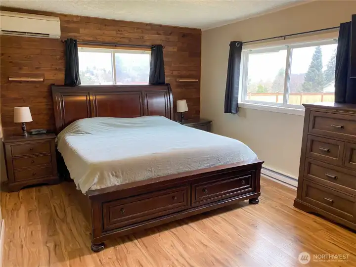 bedroom on main floor.