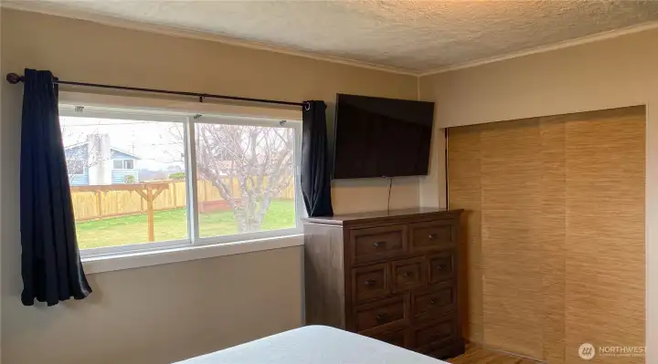 view from main bedroom.