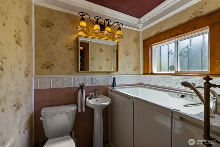 Bathroom on the main level.