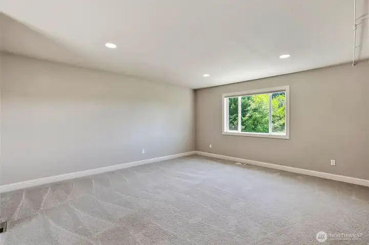 Bonus Room/flex room, large enough for a king size bed
