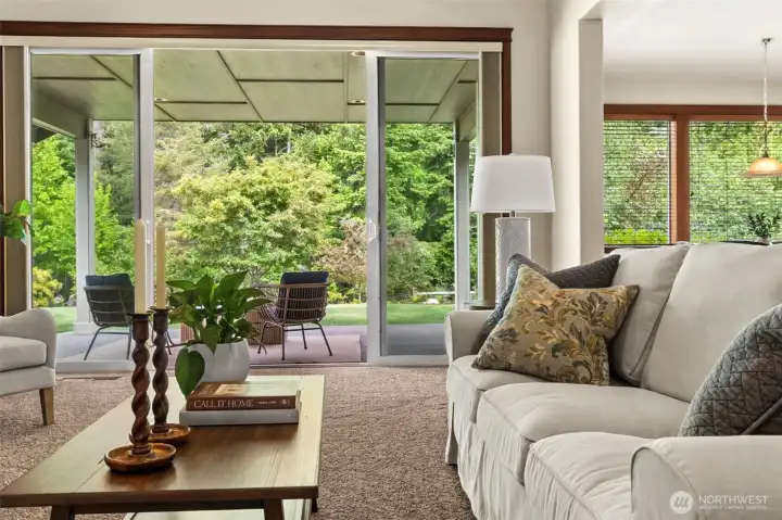 Open concept living is perfect for entertaining and everyday living