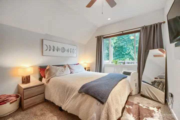 Waking up to the trees throughout the seasons is SUCH a treat from this room. Waking up to the trees throughout the seasons is SUCH a treat from this room.